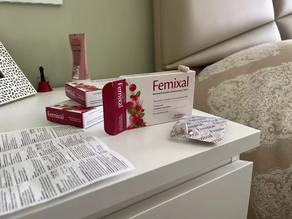 Femixel capsules from the urine of incontinence